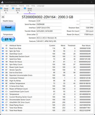 Seagate FireCuda 2TB SSHD 3.5 Hybrid Hard Drive ST2000DX002 2DV164-300 SATA 64MB picture