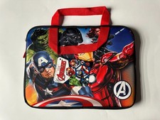 MARVEL's THE AVENGERS / PADDED NEOPRENE LAPTOP BAG / BRIEFCASE [NEW w/ TAG] 13x9 picture