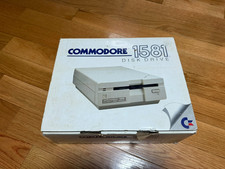 ** Commodore 1581 Disk Drive w/ Drive Cable, Power Supply, Box picture