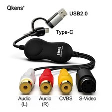 Ezcap158AP USB2.0 Type C CVBS AV S-Video Video Capture Card Record To Laptop PC picture
