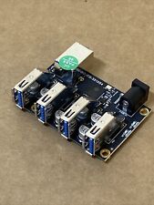 CoolGear USB 3.1 4 Port Mini Hub Component Board ESD Surge Protection CG-3510S4 picture