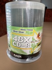 RIDATA 48X CD-R 100 PCS 80min/700mb Silver-silver picture