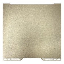 HIKUDIY 355x346mm Gold PEI Double Side Build Plate for Bambu Lab H2S/H2D, 3D ... picture