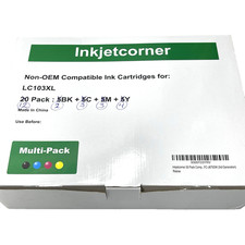 Inkjetcorner Non-OEM Compatible Ink Cartridges Replacement For Lc103xl 12 Pack picture
