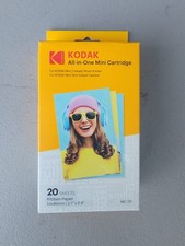 KODAK All-in-One Mini Cartridge 20 Sheets Mini 2 Photo Ribbon Paper, MC-20 picture