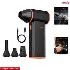 Compact MF50 Air Blower - Fast Charging & Adjustable 3-Gear for Home & Car Use picture