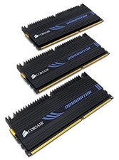 Corsair Dominator 3GB Kit (3x1GB) PC3-12800 DDR3-1600 MHz RAM DIMM TR3X3G1600C8D picture