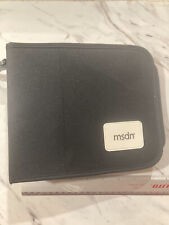 Microsoft TechNet MSDN cd binder wallet sleeve - disc not included picture