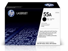 P 55A Black Toner Cartridge for HP Printers | New - Damage Box picture