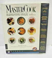 Vintage Sierra Master Cook Deluxe The Ultimate Multimedia Cookbook ~ CD Rom 1996 picture