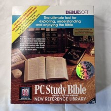 PC Study Bible Version 2 Windows 95 & 3.1 New Reference Library picture