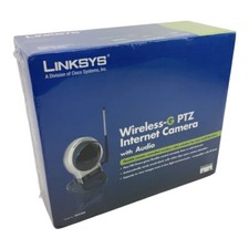 SEALED Linksys WVC200 Web Cam Wireless-G PTZ Internet Camera with Audio - NEW picture