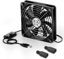 120Mm USB Computer Fan, 5V PC Cooling Fan with 3 Adjustable Speeds | DC picture