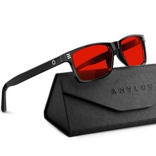 ANYLUV Blue Light Glasses for Sleep, 99.9% Blue Green Light Blocking with Red... picture