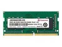 Transcend JetRAM DDR4 module 8 GB SO-DIMM 260-pin 3200 MHz / JM3200HSB-8G picture