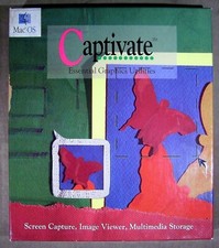 Captivate for Mac Essential Graphics Utilities Software - Vintage Mac picture