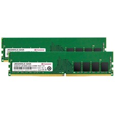 Transcend 32GB Kit (2x16GB) DDR4 RAM, 3200MHz (or 2666MHz) Desktop Memory picture