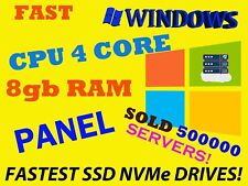 FAST Windows VPS RDP Server/ Windows VPS Hosting - 40GB - RAM DDR4 + FAST SSD picture