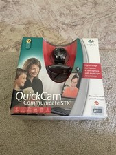 Logitech QuickCam Communicate STX Plus With Bonus Headset Open Box Never Used picture