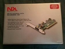 New sealed NX2 Nexxtech 56K PCI Internal Data Fax Modem V.92 Vista Compatible picture