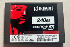 Lot of Qty 5 Kingston SSDNow V300 240GB SV300S37A/240G SATA 3 2.5