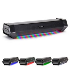 Gaming Speaker Soundbar - Under Monitor PC LED Speaker with 40W Peak Audio Power picture