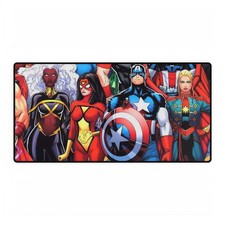 Marvel Comics Avengers Storm Spider-Woman Captain America Mouse Pad Desk Mats picture