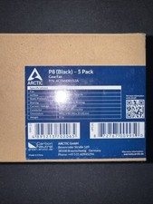 ARCTIC P8 (Black) 5 Pack 80 mm Case Fan quiet motor Computer 3000 RPM PC picture
