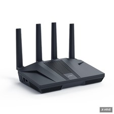 Routers GL.iNet Flint 2 Wi-Fi 6 Gaming Router Dual 2.5G Ports Black picture