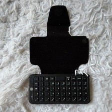 Mini Portable QWERTY Keyboard Black English Layout Plastic Compact Computer picture