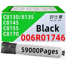 C8130 Black Toner Cartridge Compatible for Xerox C8130 C8135 C8145 C8155 C8170 picture