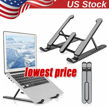 Portable Laptop Stand Adjustable Foldable Notebook Tablet Holder Computer Desk picture