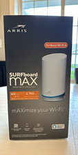 ARRIS SURFboard mAX W21 Tri-Band Wi-Fi 6 Mesh Router AX6600 White picture