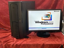 Dual Pentium 3 1000MHZ WINDOWS 2000 PC Chieftec Dragon SCSI Nvidia ASUS CUU4X-D picture