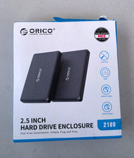 ORICO 2189 2.5in HDD Enclosure Tool-Free UASP Black USB-C/USB 3.0 SATA III picture