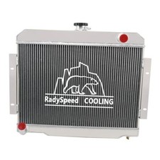 4 ROW Aluminum Radiator For 1972-1986 Jeep CJ5 CJ6 CJ7 3.8L 4.2L 5.0L L6 V8, picture